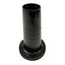 Tablecraft PourMaster Black High Density Polyethylene Replacement Neck Only, 3.6875 x 3.6875 x 6 inch