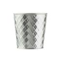 Tablecraft Lattice Collection Stainless Steel Round Cup, 4.25 inch Dia. x 4.25 inch