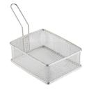 Tablecraft Stainless Steel Large Rectangular Wire Serving Basket, 9 x 7 x 3 inch