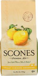 Sticky Fingers Lemon Poppyseed Scone Mix, 16 Ounce -- 6 per case