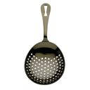 Barfly Gun Metal Black Julep Strainer, 6 1/2 inch Overall Length