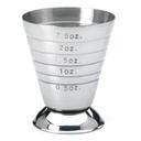 Barfly Stainless Steel Bar Measuring Cup, 2.5 Ounce