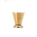 Barfly Gold Plated Bar Measuring Cup, 2.5 Ounce