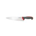 Ambrogio Sanelli Tecna Red Chef Knife with Semi Polished Blade Finishing, 9.5 inch