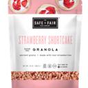 The Safe Plus Fair Strawberry Shortcake Granola, 12 Ounce -- 6 per case