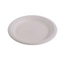 KITCH 24/7 White Compostable Molded Fiber Paper Plate, 6 inch -- 1000 per case