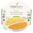 Food Earth Organic Five Lentil Curry with Turmeric Rice, 10.58 Ounce -- 6 per case