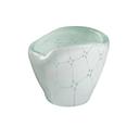 Rosseto Kalderon Zenit White Mini Round Deep Narrow Handmade Glass Bowl, set of 12