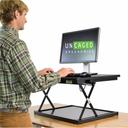 Uncaged Ergonomics Black Steel CHANGEdesk Mini Standing Desk Conversion