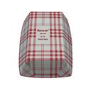 Nova PFAS Free Red Plaid Food Tray, 6 Ounce Capacity -- 1000 per case