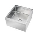 Krowne Silver Series 18 Gauge Stainless Steel Floor Mop Sink, 18 x 18 x 13 inch