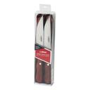 Winco Pointed Tip Jumbo Steak Knife with Polywood Handle, 4 3/4 inch Blade - 6 pieces per pack -- 12 packs per case