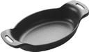 Winco FireIron Oval Enamel Finish Mini Cast Iron Server, 16 Ounce -- 6 per case