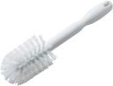 Winco White Soft Bristles Bottle Cleaning Brush with Plastic Handle, 12 x 2 3/4 x 2 3/4 inch -- 48 per case