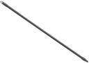 Winco Black Fiberglass Broom Handle with Textured Grip, 48 x 1 x 1 inch -- 12 per case