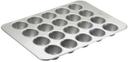 Winco 26 Gauge Glazed Aluminized Steel 20 Cup Large Muffin Pan, 8.2 Ounce -- 4 per case