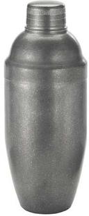 Winco After5 18/8 Stainless Steel Crafted Steel Finish 3 Piece Bar Shaker Set, 24 Ounce -- 48 per case