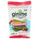 Gimme Korean Bbq Roasted Seaweed Snack, 0.32 Ounce -- 12 per case