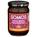 Somos Roasted Tomatillo Pasilla Pepper Salsa, 12 Ounce -- 6 per case