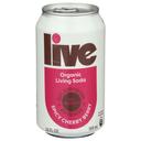 Live Organic Spicy Cherry Berry Kombucha, 12 Fluid Ounce -- 6 per case.