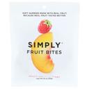 Simply Fruit Bites Peach and Raspberry Gummies, 1.8 Ounce -- 8 per case