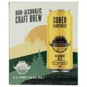 Sober Carpenter Blonde Ale Non Alcoholic Craft Beer, 64 Fluid Ounce -- 6 per case