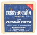 Funny Farm Cheddar Goat Cheese, 6 Ounce -- 6 per case
