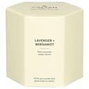 Calyan Wax Lavender Plus Bergamot Scented Soy Candle, 8.8 Ounce