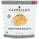 Cappellos Everything Almond Flour Biscuits, 12.1 Ounce -- 6 per case