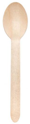 Foodstiks Compostable Wood Spoons -- 6000 per case