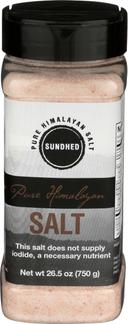 Sundhed Fine Pure Himalayan Salt, 26.5 Ounce Jar -- 6 per case
