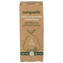 Compostic Compostable 13 Gallon Capacity Kitchen Bags, 12 count -- 12 per case