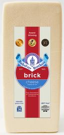 Buholzer Brothers Brick Cheese Loaf, 7 Pound -- 2 per case