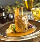 Bonewerks Culinarte Braised Classic Pork Shank Meat - Fully Cooked -- 12 per case.