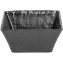 Cal-Mil Melamine Black Faux Slate Square Bowl, 8 x 8 x 3.75 inch -- 3 per case