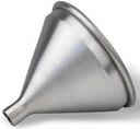 American Metalcraft Spun Aluminum Funnel, 3 7/8 x 3 5/8 inch