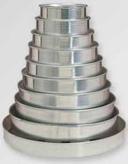 American Metalcraft 8000 Series Straight Sided Aluminum Cake Pan, 2 Inch Deep -- 1 set