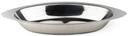 American Metalcrafts Stainless Steel Au Gratin Dish - Oval Platter, 15 Ounce, 10-5/8 inch x 5-7/8 inch Top Outer Diameter