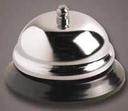 American Metalcraft Nickel Plated Stainless Steel Call Bell, 3 3/8 inch