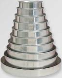 American Metalcraft 8000 Series Straight Sided Aluminum Cake Pan Set, 2 Inch Deep -- 1 set