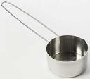 American Metalcraft Stainless Steel 1/2 Cup Measuring Cup with 6 inch Handle