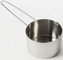 American Metalcraft Stainless Steel 1 1/2 Cup Measuring Cup with 6 inch Handle