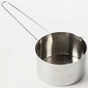 American Metalcraft Stainless Steel 1 3/4 Cup Measuring Cup with 6 inch Handle