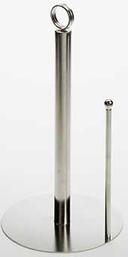 American Metalcraft Stainless Steel Round Base Paper Towel Holder, 13 inch Height