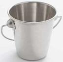 American Metalcraft Small Stainless Steel Pail with Handle, 2 1/2 x 2 1/2 x 2 3/4 inch
