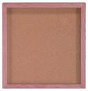 Aarco Red Oak with Cherry Stain Souvenir and Memorabilia Display Case, 24 x 24 inch