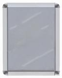 Aarco Satin Aluminum EZ Open Deluxe Snap Frame, 14 x 11 inch