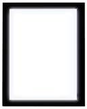 Aarco Aluminum Black Powder Coated Backlit Illuminated Snap Frame, 18 x 24 inch