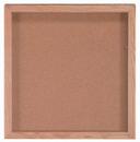 Aarco Natural Oak Souvenir and Memorabilia Display Case, 24 x 24 inch