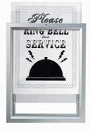 Aarco Aluminum Insta Frame Removable Sign and Poster System, 11 x 8 1/2 inch